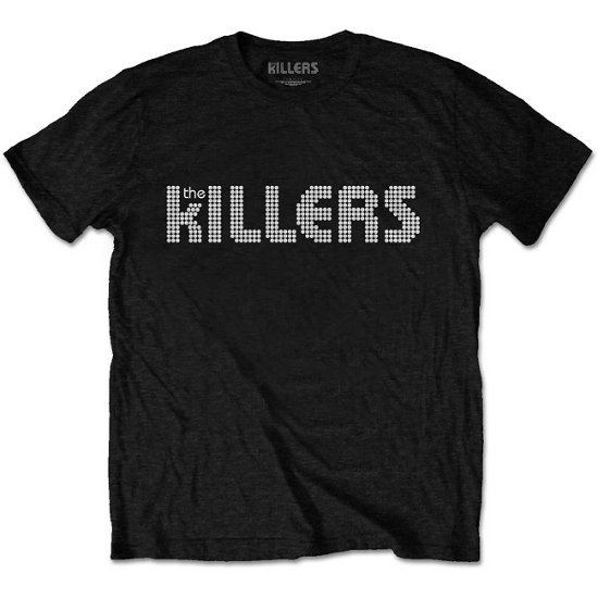 The Killers Unisex T-Shirt: Dots Logo - Killers - The - Merchandise -  - 5056170663458 - 
