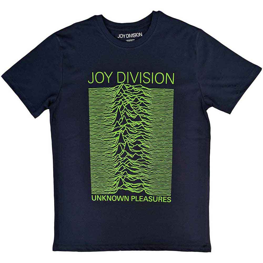 Joy Division Unknown Pleasures Fp T Shirt Blue S