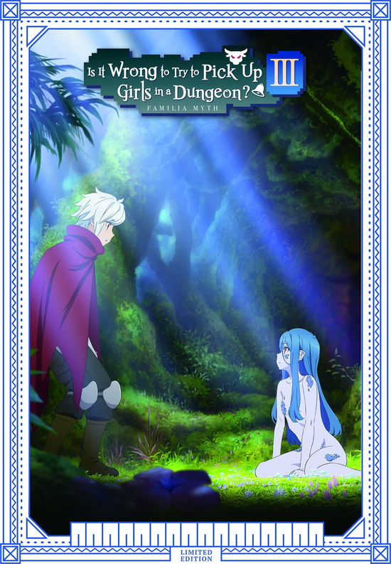 Is It Wrong To Pick Up Girls In A Dungeon Season 3 Collectors Edition - Is It Wrong to Pick Up Girls S3 Coll Ed BD - Film - MVM Entertainment - 5060067009458 - 31. oktober 2022