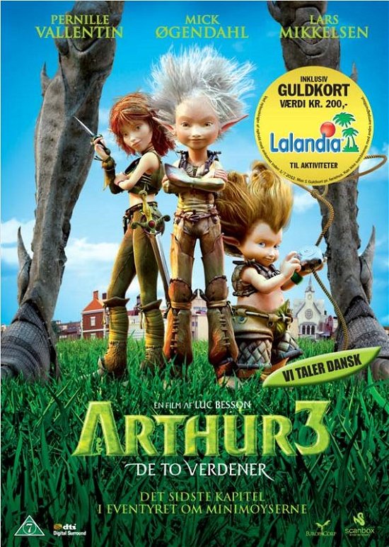 Cover for Arthur 3 - De 2  Verdener (DVD) (2011)