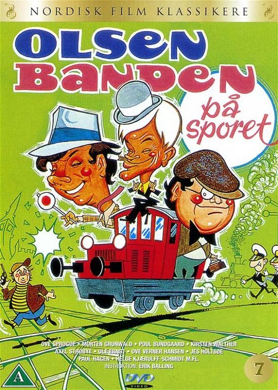 Cover for Olsen Banden · Olsen Banden  7 - På Sporet (DVD) (2003)