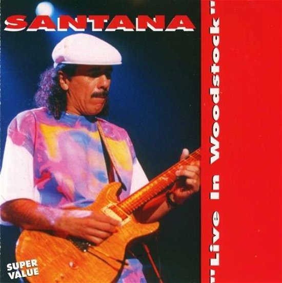 Cover for Carlos Santana · Live in Woodstock (CD) (2014)
