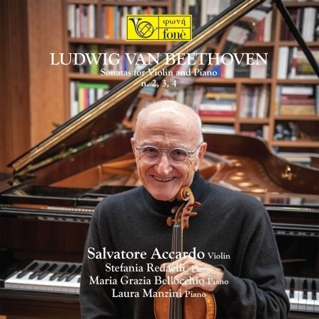 Cover for Salvatore Accardo · Sonatas For Violin And Piano,no.2,3,4 (natural (SACD)