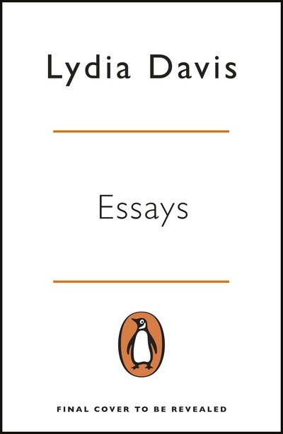 Cover for Lydia Davis · Essays (Paperback Book) (2024)