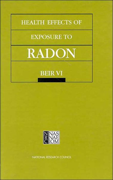 Cover for National Research Council · Health Effects of Exposure to Radon: BEIR VI (Hardcover Book) (1999)