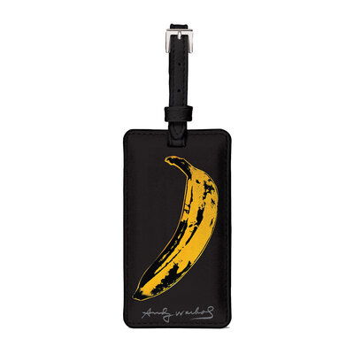 Andy Warhol Banana Luggage Tag - Andy Warhol Galison - Gadżety - Galison - 9780735363458 - 13 lutego 2020