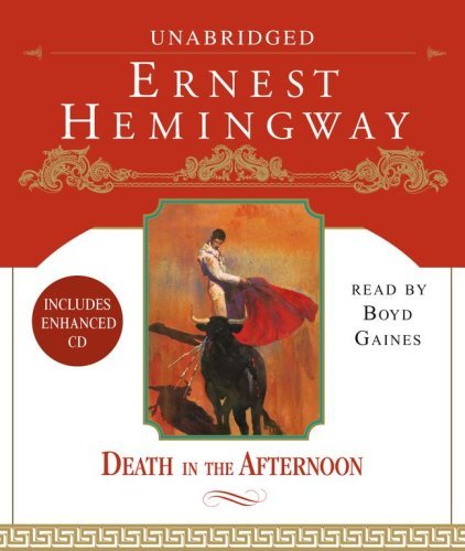 Cover for Ernest Hemingway · Death in the Afternoon (Lydbog (CD)) [Unabridged edition] (2007)