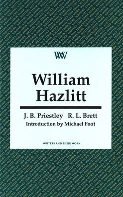 Cover for J. B. Priestley · William Hazlitt (Book) (1994)