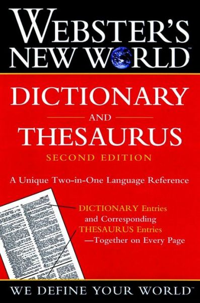 Cover for Agnes,michael (Edt)/ Laird,charlton Grant (Edt) · Webster's New World Dictionary and Thesaurus (Paperback Book) [2 Rev edition] (2002)
