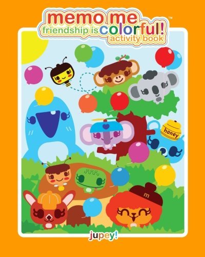 Cover for Jupey Krusho · Memo Me Friendship is Colorful! Activity Book (Taschenbuch) (2012)