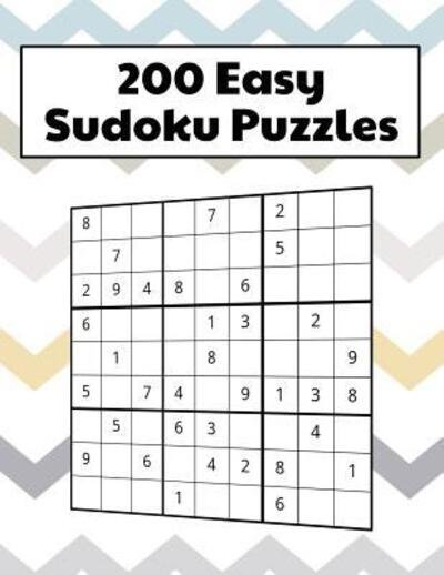 Cover for Colton Turner · 200 Easy Sudoku Puzzles (Paperback Book) (2019)