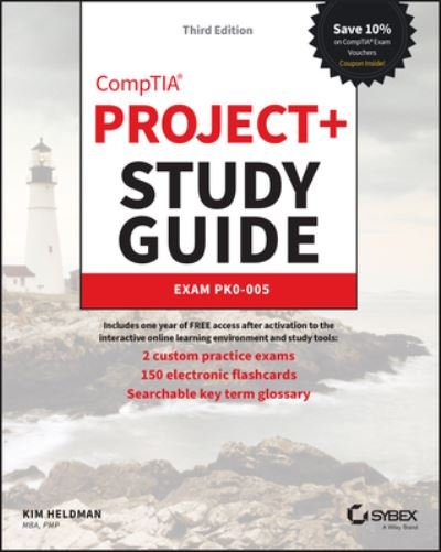 Cover for Kim Heldman · CompTIA Project+ Study Guide: Exam PK0-005 - Sybex Study Guide (Paperback Book) (2022)