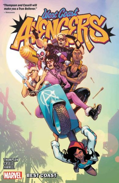 Cover for Kelly Thompson · West Coast Avengers Vol. 1: Best Coast (Paperback Book) (2019)