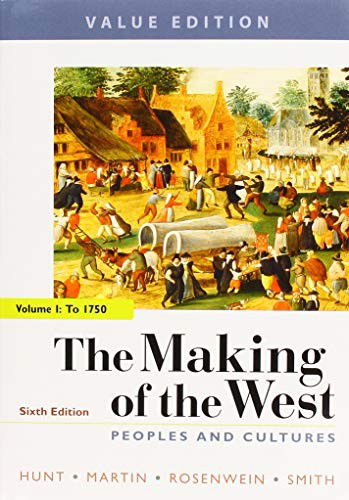 Cover for Lynn Hunt · The Making of the West 6e, Value Edition, Volume One &amp; Achieve Read &amp; Practice for The Making of the West 6e, Value Edition (Paperback Book) (2018)