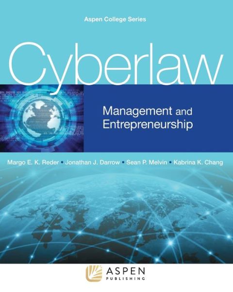 Cover for Margo E. K. Reder · Cyberlaw and Entrepreneurship (Book) (2015)