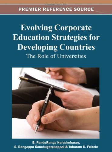 Cover for B. Panduranga Narasimharao · Evolving Corporate Education Strategies for Developing Countries: the Role of Universities (Innbunden bok) (2013)