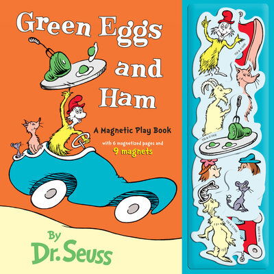 Cover for Dr. Seuss · Green Eggs and Ham : A Magnetic Play Book (Board book) (2019)