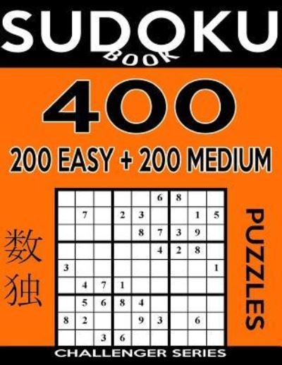 Cover for Sudoku Book · Sudoku Book 400 GIANT Puzzles, 200 Easy and 200 Medium (Paperback Bog) (2017)