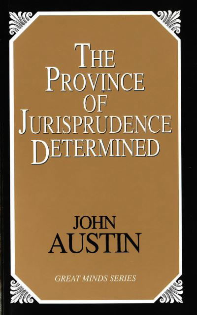 Cover for John Austin · Province of jurisprudence determined (Book) (2000)