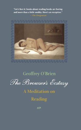 Cover for Geoffrey O'brien · Browser's Ecstasy (Pocketbok) (2003)