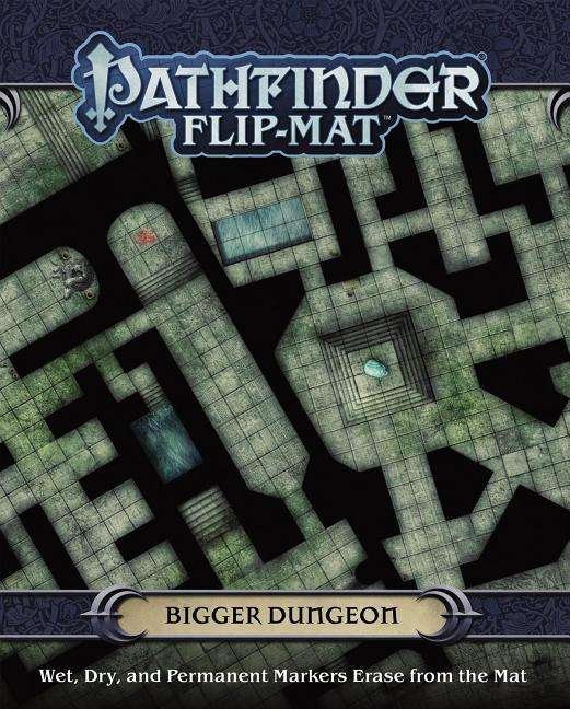 Pathfinder Flip-Mat: Bigger Dungeon - Jason A. Engle - Jogo de tabuleiro - Paizo Publishing, LLC - 9781601258458 - 19 de julho de 2016