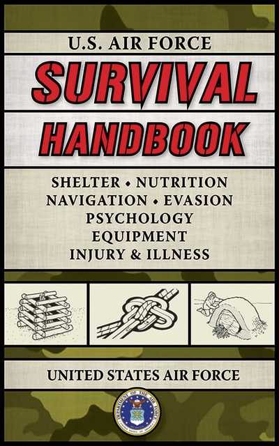 Cover for United States Air Force · U.S. Air Force Survival Handbook - US Army Survival (Paperback Book) (2008)