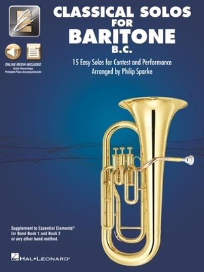 Cover for Hal Leonard Corp. · Classical Solos for Baritone B. C. (Buch) (2022)