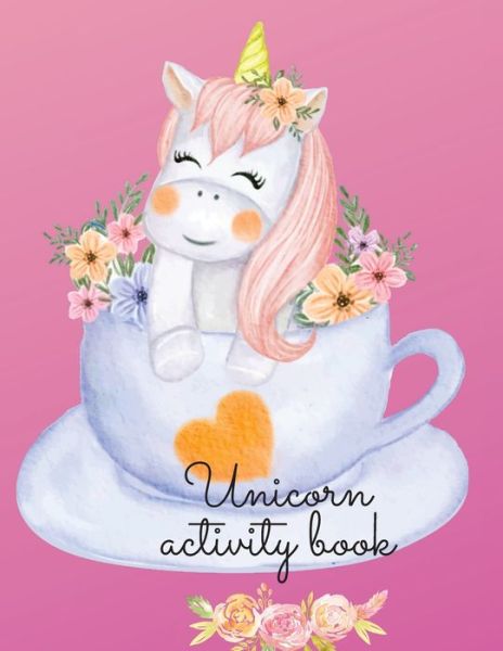 Cover for Cristie Dozaz · Unicorn activity book (Paperback Book) (2020)