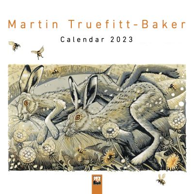 Cover for Flame Tree Studio · Martin Truefitt-Baker Wall Calendar 2023 (Art Calendar) (Calendar) [New edition] (2022)