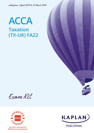 Cover for Kaplan · Taxation (Tx) - Exam Kit (Taschenbuch) (2022)
