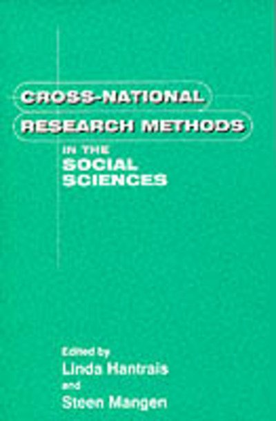 Cover for Linda Hantrais · Cross National Research Methods in the Social Sciences (Paperback Book) (1996)