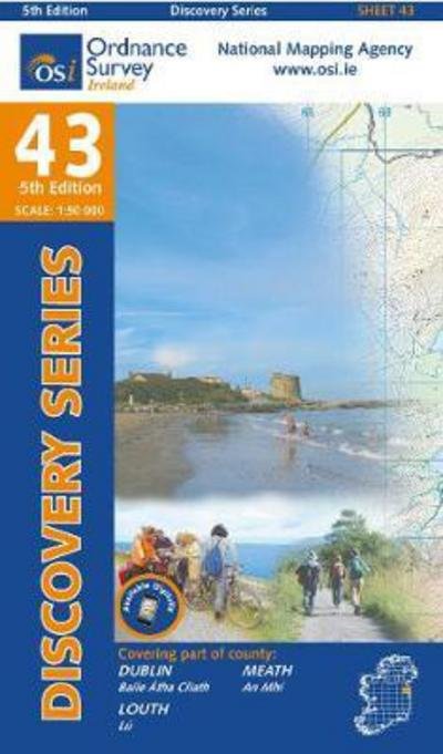 Cover for Ordnance Survey Ireland · Dublin, Louth, Meath, Westmeath - Irish Discovery Series (Kort) [5 Revised edition] (2015)