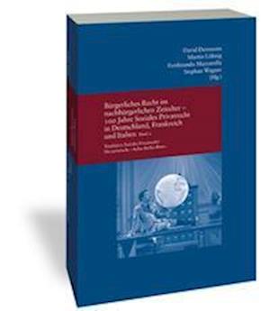 Cover for David Deroussin · Burgerliches Recht Im Nachburgerlichen Zeitalter - 100 Jahre Soziales Privatrecht in Deutschland, Frankreich Und Italien (Taschenbuch) (2021)