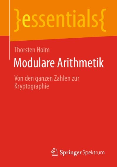 Cover for Holm · Modulare Arithmetik (Book) (2020)