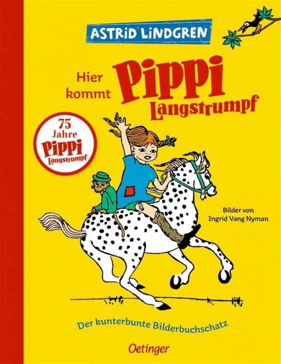 Cover for Lindgren · Hier kommt Pippi Langstrumpf (Buch)