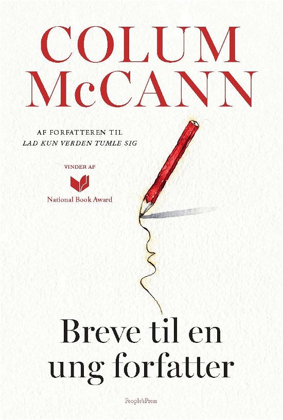 Cover for Colum McCann · Breve til en ung forfatter (Indbundet Bog) [1. udgave] (2017)