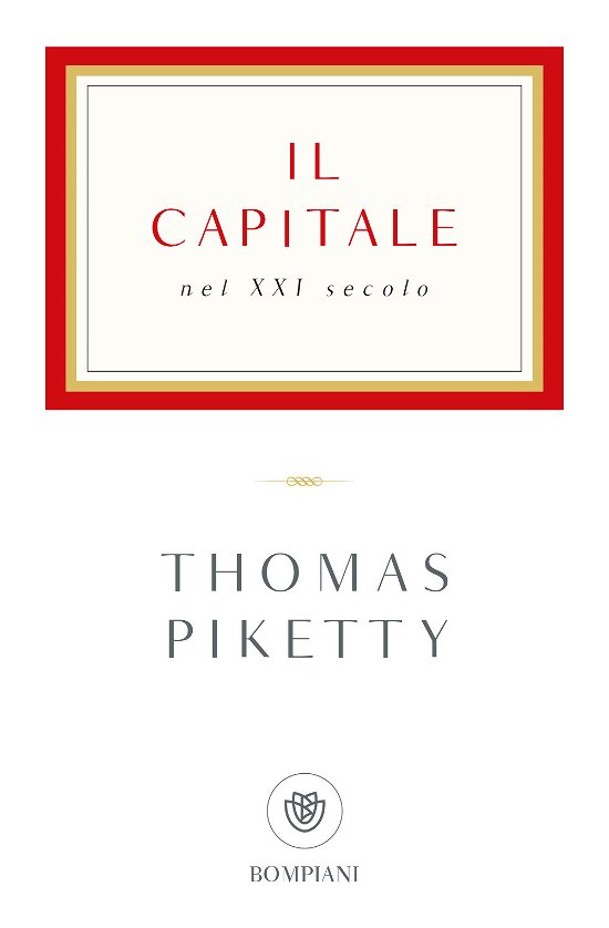Cover for Thomas Piketty · Il Capitale Nel XXI Secolo (Bog)