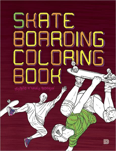 Cover for Magnus Frederiksen · Skateboarding coloring book (Gebundesens Buch) (2011)