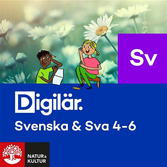 Digilär: Digilär Svenska & Sva 4-6 - Pär Sahlin - Other - Natur & Kultur Digital - 9789198442458 - August 10, 2018