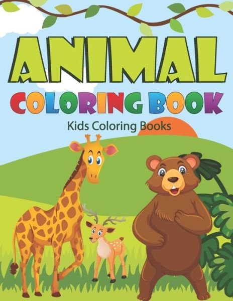 Cover for Haque Color · Animal Coloring Book Kids Coloring Books (Taschenbuch) (2021)