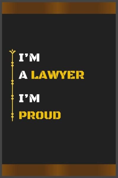 Cover for Hb Arts · I'm a Lawyer I'm Proud (Paperback Book) (2020)