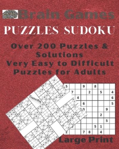 Cover for The Life Books · Brain Games puzzles Sudoku (Paperback Book) (2020)