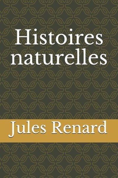 Cover for Jules Renard · Histoires naturelles (Pocketbok) (2020)