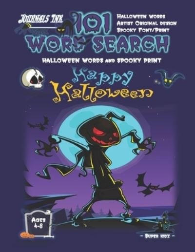 Halloween Word Search Book for Kids Ages 4-8 - Sk - Bøger - Independently Published - 9798687395458 - 20. september 2020