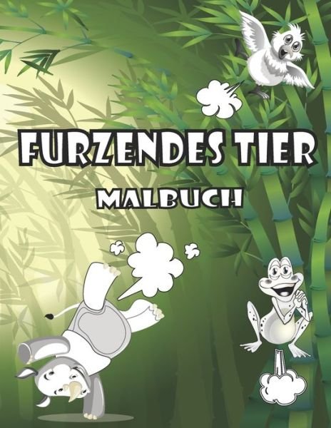 Cover for Pescara · Furzendes Tier Malbuch (Paperback Bog) (2021)