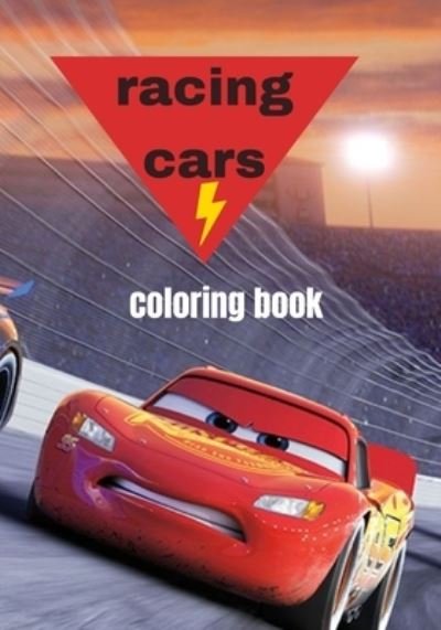 Cover for Zouhair El Haddad · Racing Cars Coloring Book (Paperback Book) (2021)