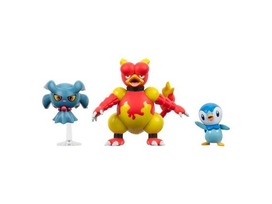 Pokémon Battle Figure Set Figuren 3er-Pack Plinfa, (Legetøj) (2024)