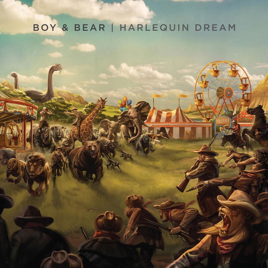 Cover for Boy &amp; Bear · Harlequin Dream (LP) [Coloured edition] (2023)