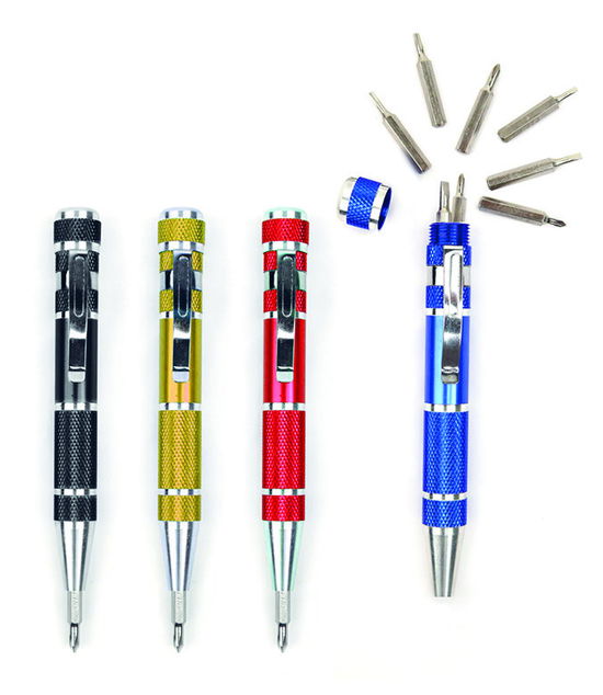 Cover for Precision 8 · Precision 8-in-1 Screwdriver Assorted (cd34-a) Assorted (Spielzeug)