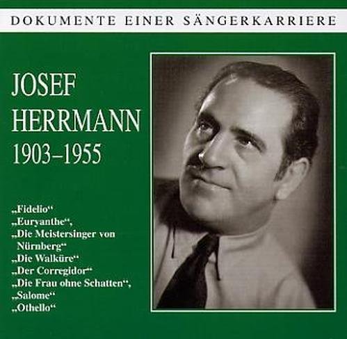 Cover for Josef Herrmann · Legendary Voices (CD) (2005)